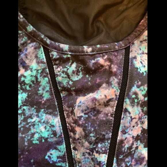 3/$15 - Fabletics Small Sports Bra Galaxy Mesh - Picture 7 of 8